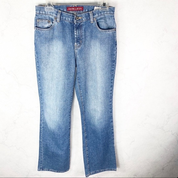 [Nautica] Classic Blue Boot Cut Jeans - Picture 1 of 4